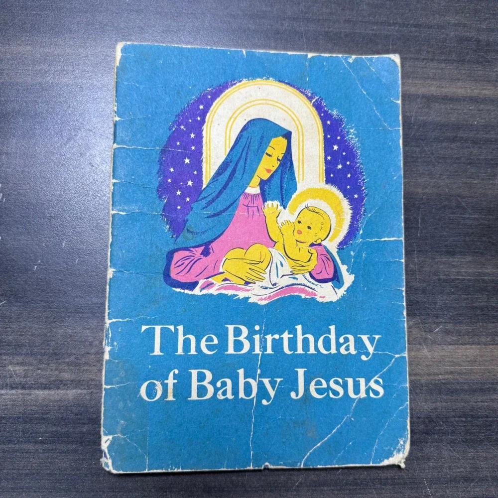 The Birthday of Baby Jesus Vintage‎ Childrens Religious Book